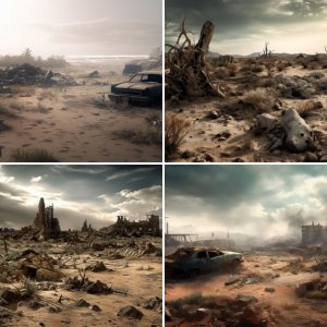 AI imagined wasteland 04