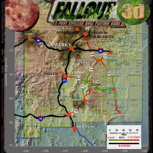 Fallout 3D map