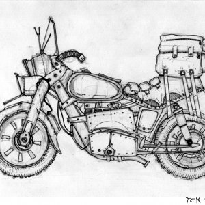 A Motocycle - Junak