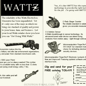 Wattz Electronics Ad