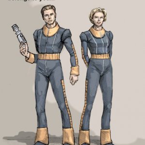 Outcome Concept Art - Vault Dwellers