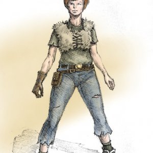 Outcome Concept Art - Wastelander Person