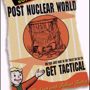 Media 'Tactics Ad #1' in album 'Fallout Tactics'