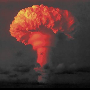 Mushroom cloud wallpaper