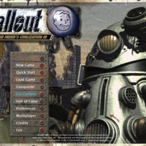 Fallout: RoC Title screen