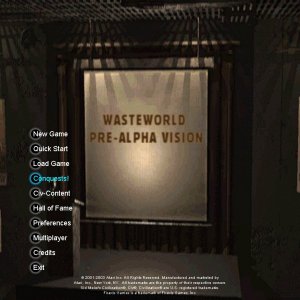 Wasteworld Pre-Alpha