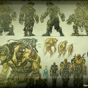 Super Mutants concept art