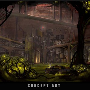 Project V13 Concept Art - Underground City