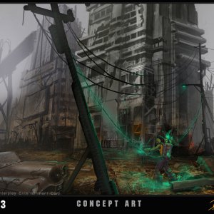 Project V13 Concept Art - Powerup