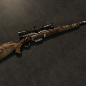 Hunting rifle all mods