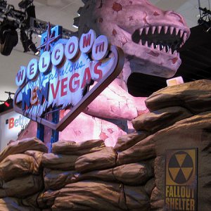 Fallout: New Vegas E3 booth - Dinky