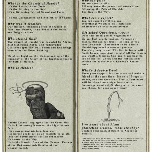 Harold's Church Pamphlet 2 (Fallout Online)