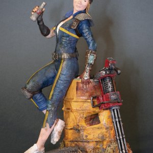 Fallout: New Vegas Female Player statue