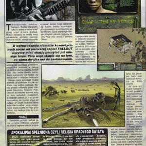 Secret Service Fallout 2 review PL (1998)