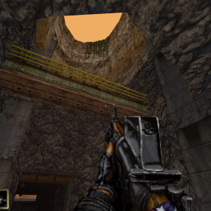 Bridge in the mines