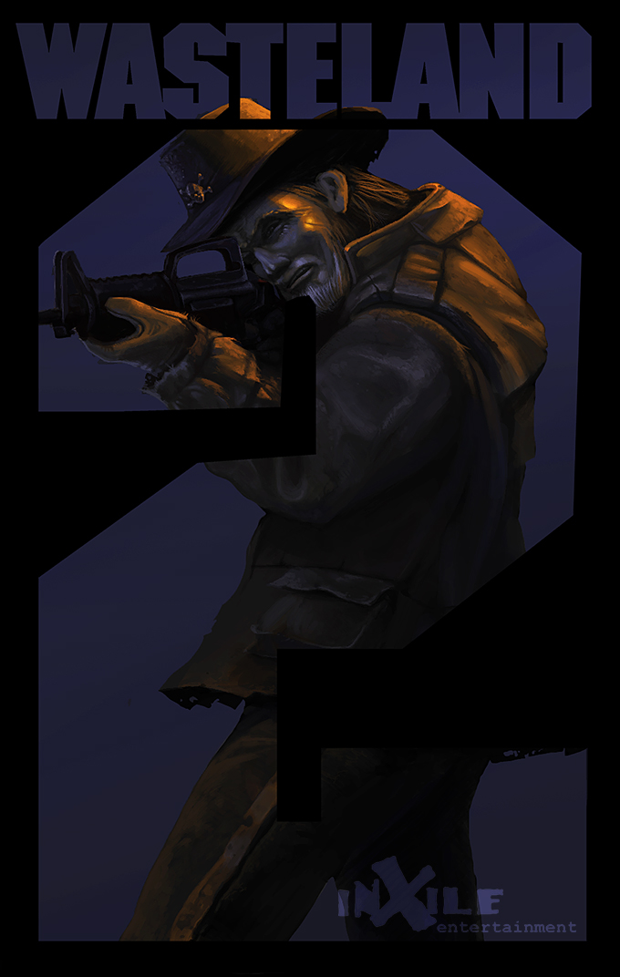 Alternate "Wasteland 2" logo - version 2