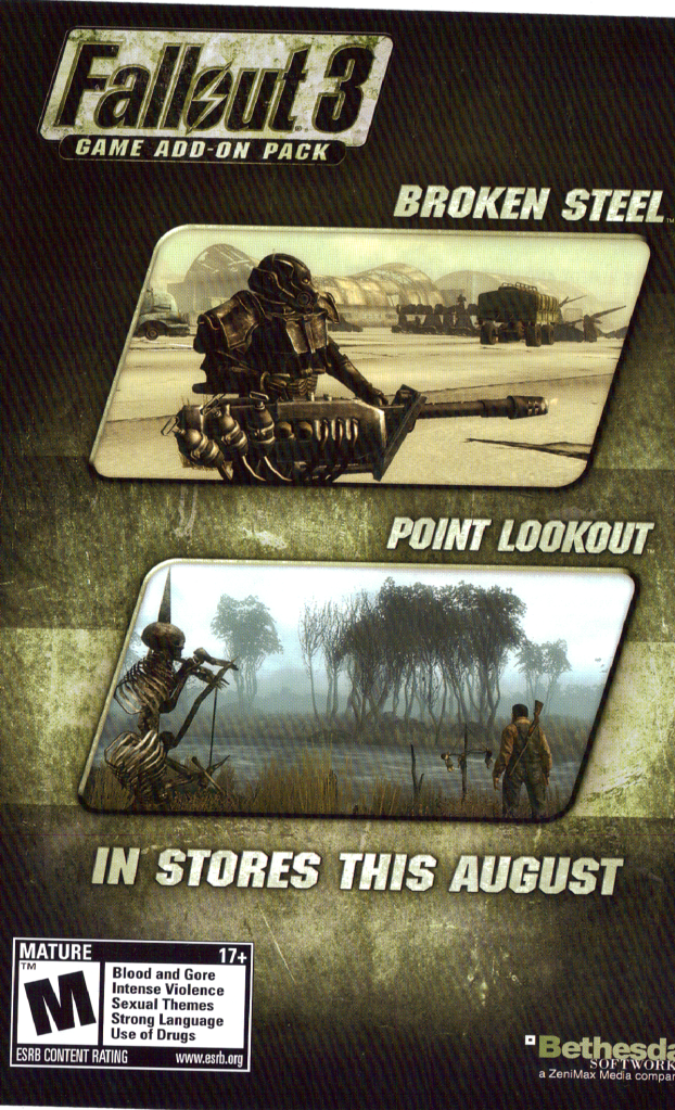 Broken Steel/Point Lookout ad