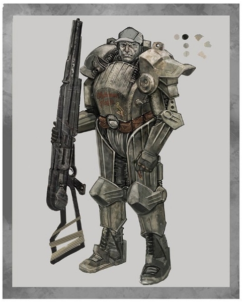 Caleb Cleveland Fallout Online concept art