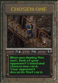 Chosen One Collectible Trading Card