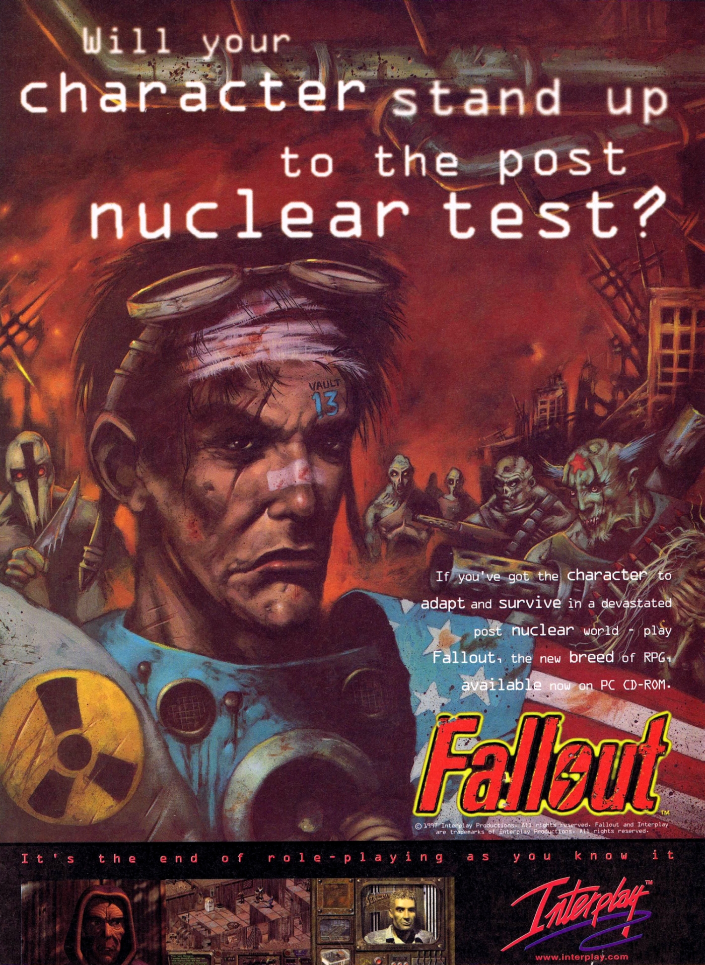 Fallout 1 promo ca. 1995