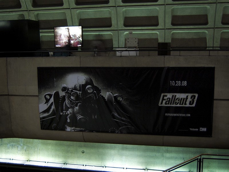 Fallout 3 metro ad