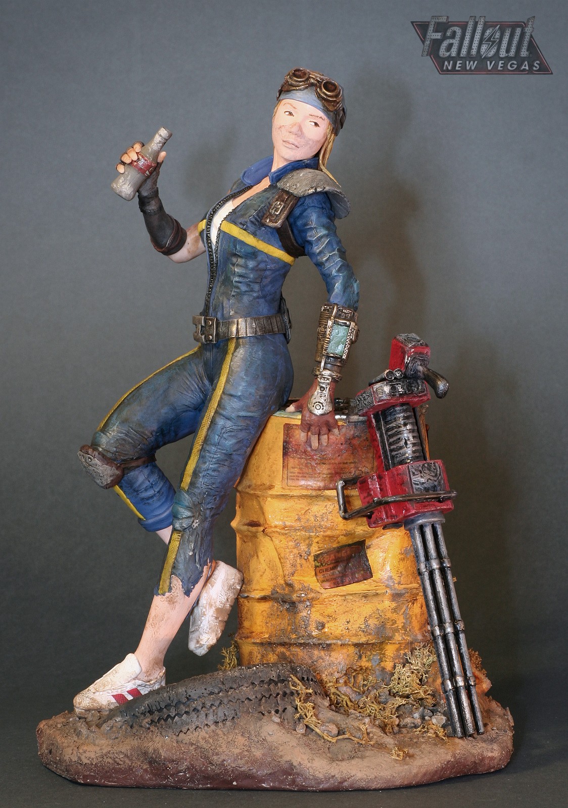 Fallout: New Vegas Female Player statue