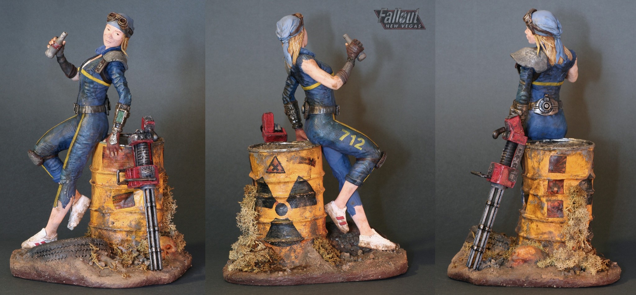 Fallout: New Vegas Female Player statue