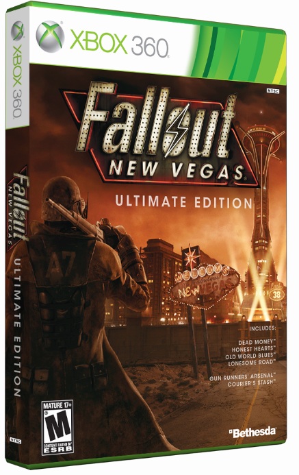 Fallout: New Vegas Ultimate Edition box art