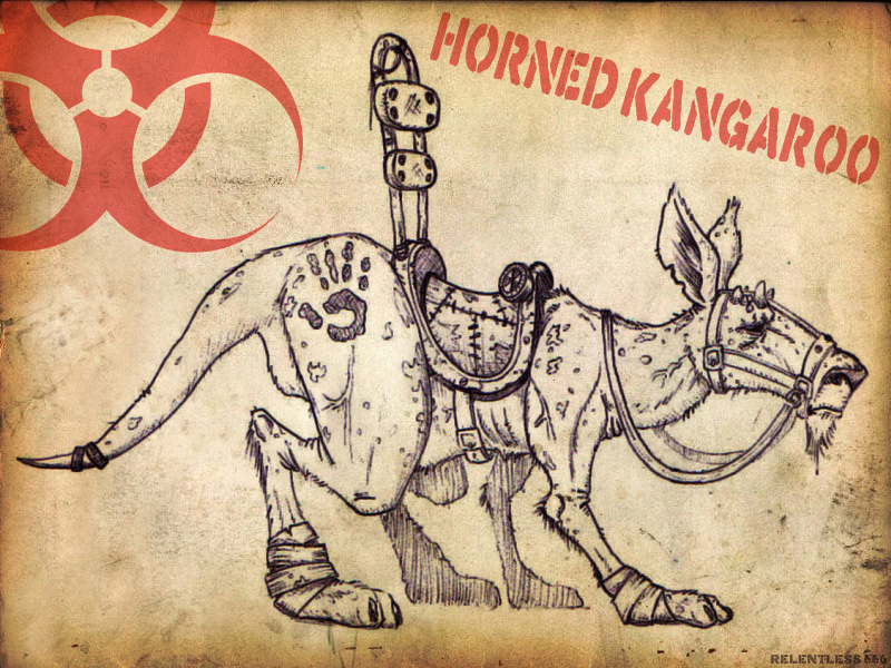 Horned Kangaroo Concept