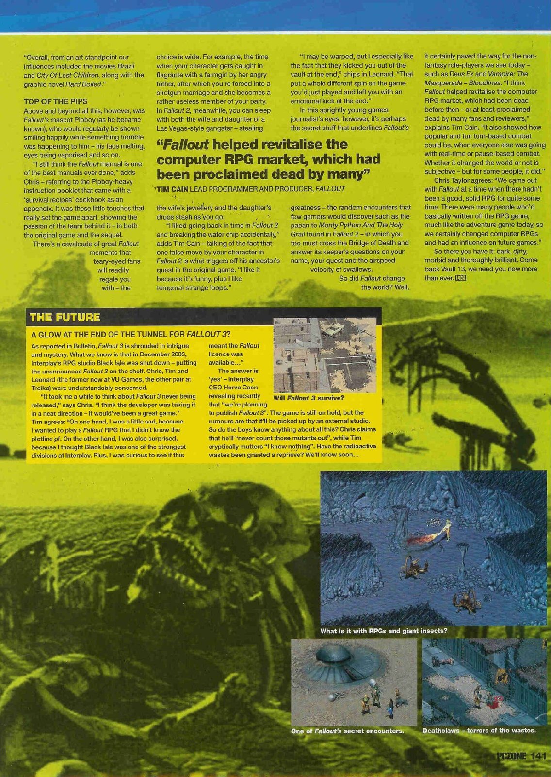 PCZone Fallout Feature Page 4