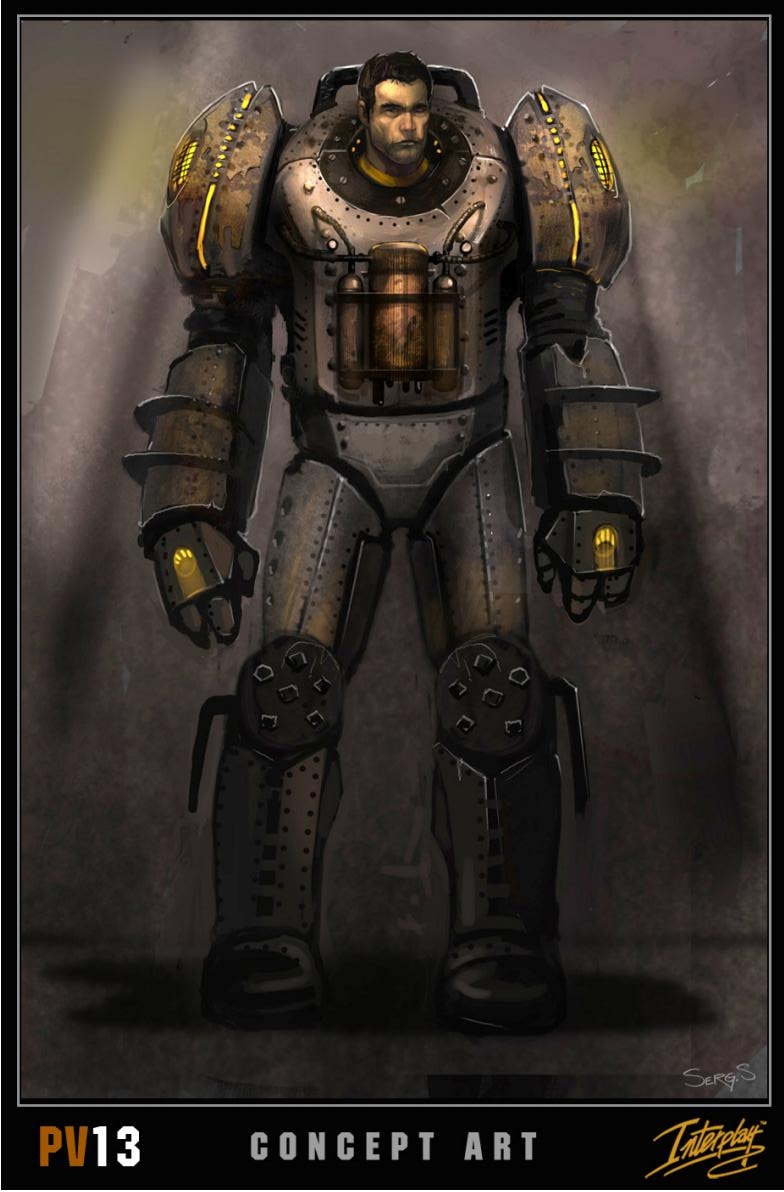 Project V13 Concept Art - Power Armor