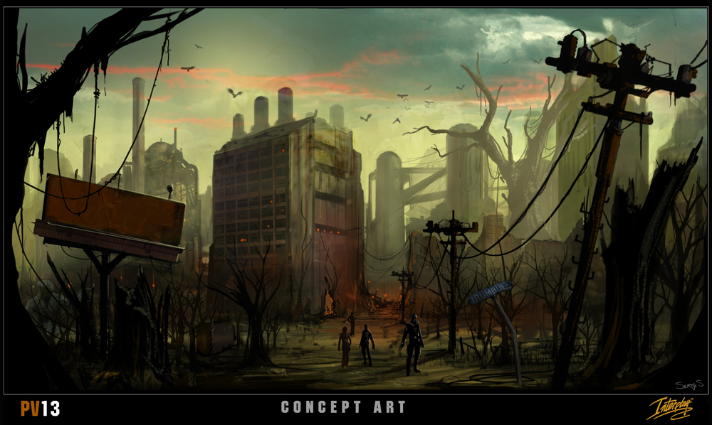 Project V13 Factory concept art