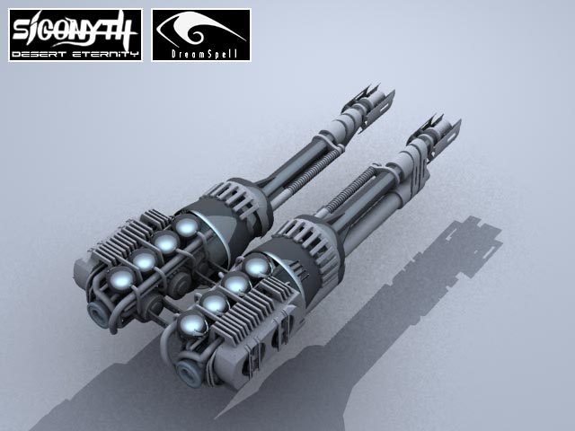 Sigonyth: 3D model of Cannon