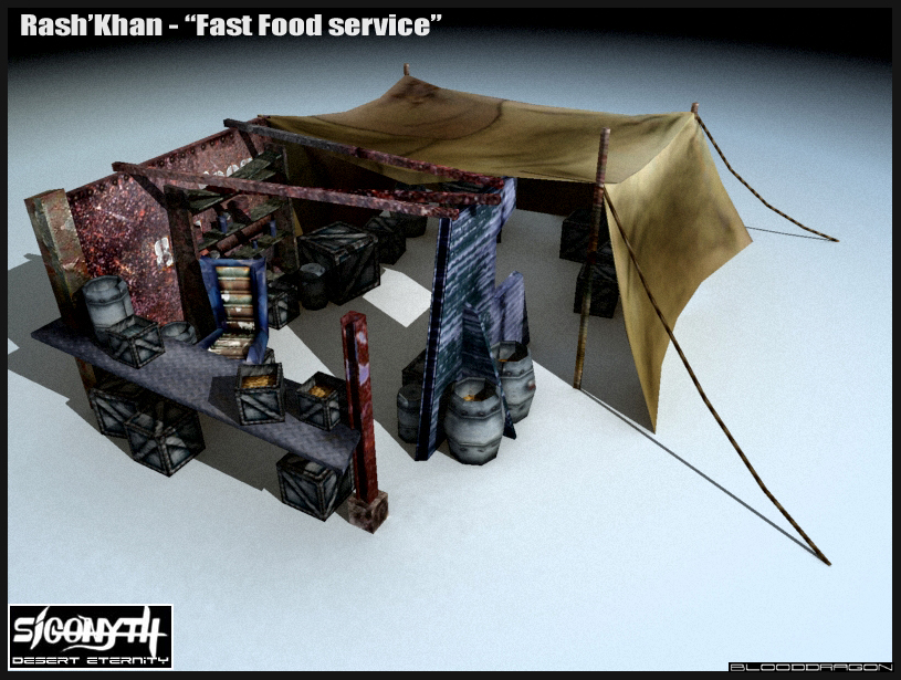 Sigonyth: fast food tent