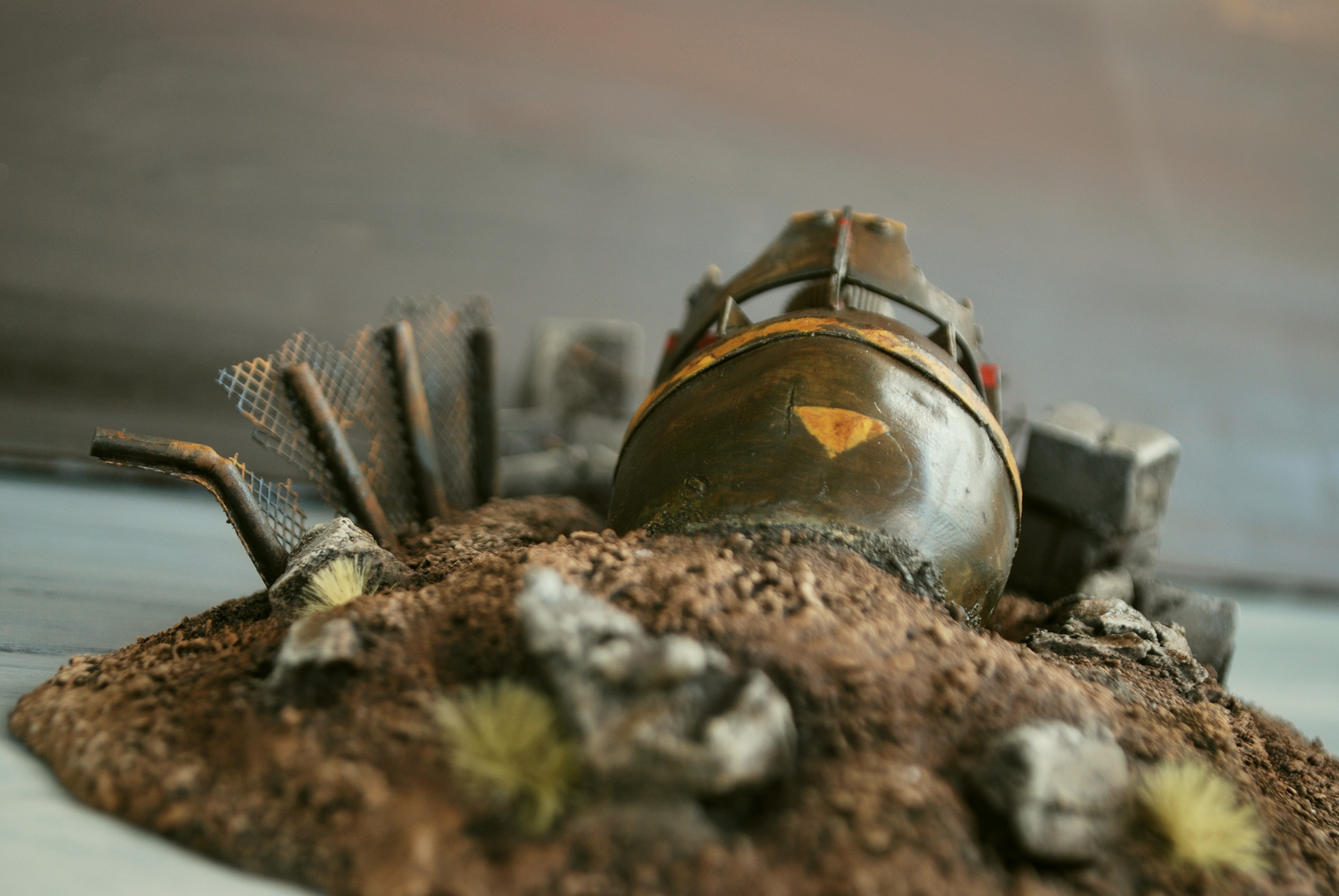 Unexploded Nuke detail