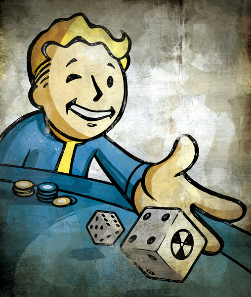 Vault Boy Dice