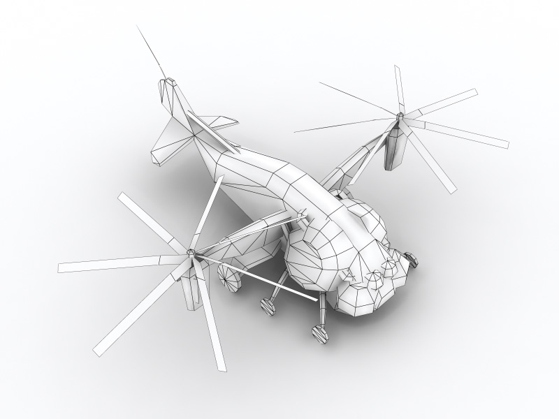 Vertibird 3D - wire