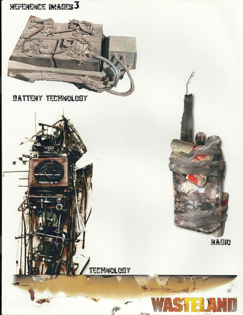 Wasteland project concept art