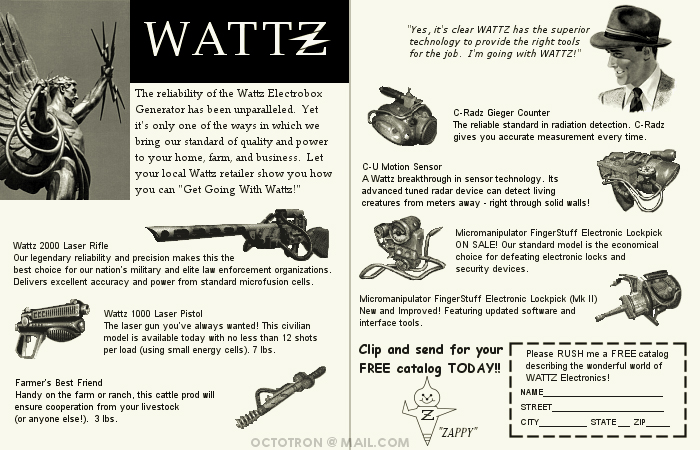 Wattz Electronics Ad